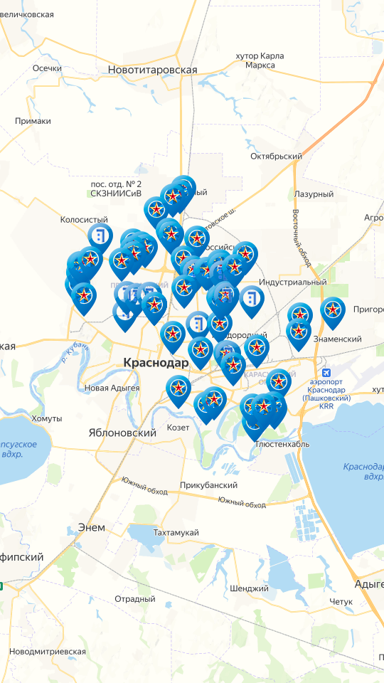 Карта новостроек Крд