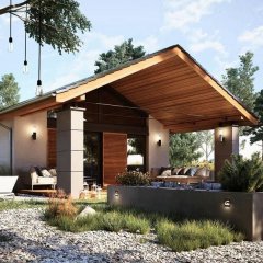 Одноэтажный дом «Пента»