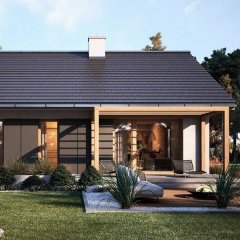 Одноэтажный дом «МИРА»